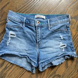 Abercrombie Kids Blue Denim Shorts